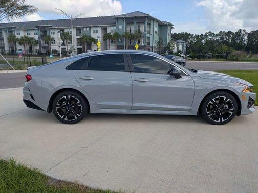 Gray 2023 Kia K5 GT-Line