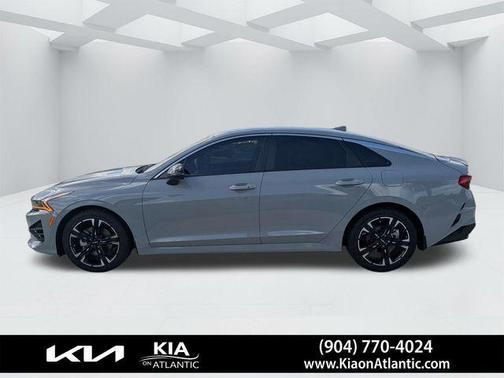 Gray 2023 Kia K5 GT-Line