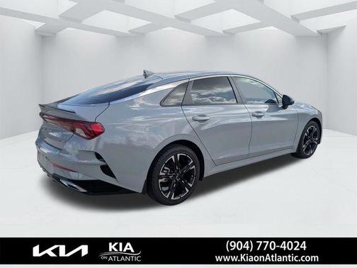 Gray 2023 Kia K5 GT-Line