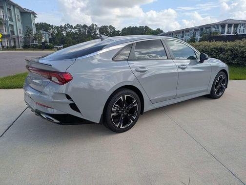 Gray 2023 Kia K5 GT-Line