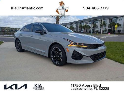 Gray 2023 Kia K5 GT-Line
