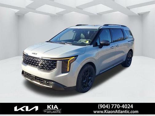 Ivory Silver 2026 Kia Carnival Hybrid SX Prestige