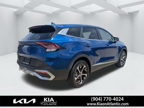 Sapphire Blue 2023 Kia Sportage EX