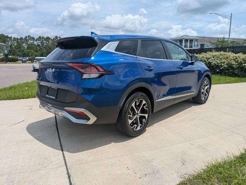 Sapphire Blue 2023 Kia Sportage EX
