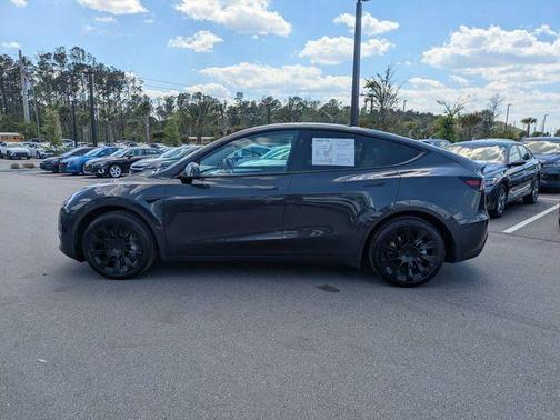 Gray 2024 Tesla Model Y Long Range