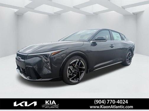 Gray 2026 Kia K4 GT-LINE