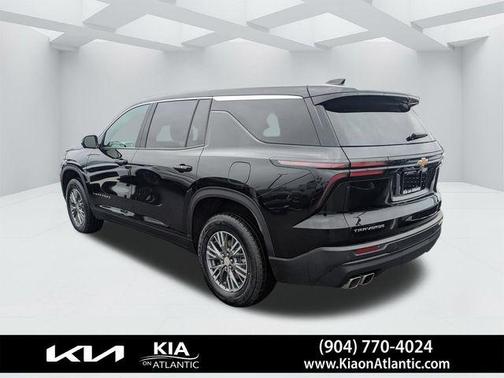 Black Metallic 2024 Chevrolet Traverse LS
