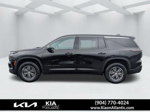 Black Metallic 2024 Chevrolet Traverse LS