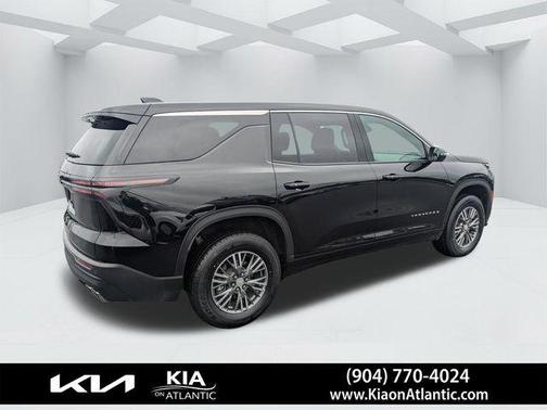 Black Metallic 2024 Chevrolet Traverse LS