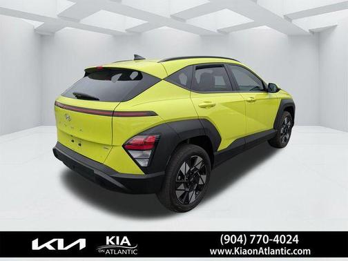 Yellow 2024 Hyundai KONA SEL