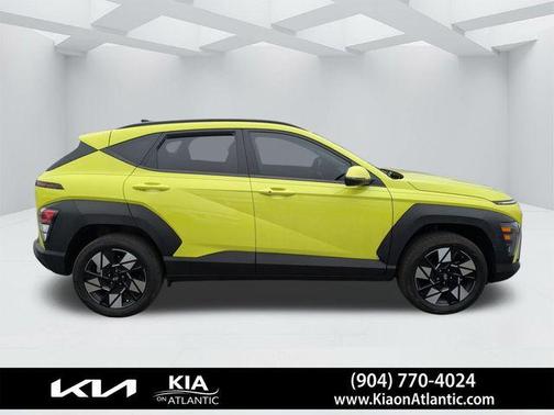 Yellow 2024 Hyundai KONA SEL
