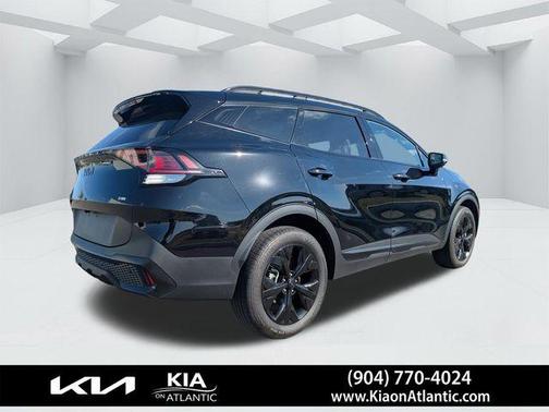 Ebony Black 2025 Kia Sportage X-Line