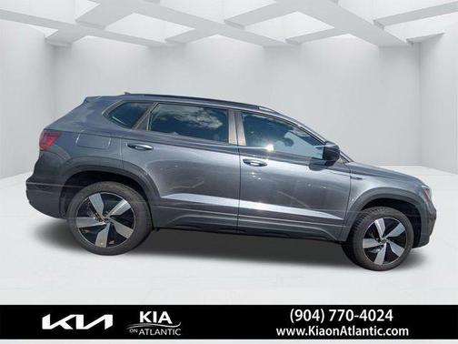Platinum Gray Metallic 2024 Volkswagen Taos 1.5T S