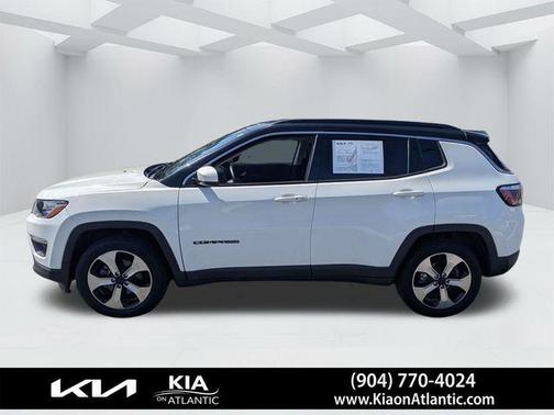 White Clearcoat 2018 Jeep Compass Latitude