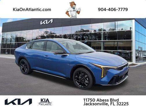 Wave Blue 2026 Kia K4 GT-LINE
