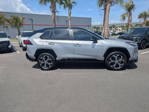 Silver Sky Metallic 2025 Toyota RAV4 Plug-In Hybrid XSE