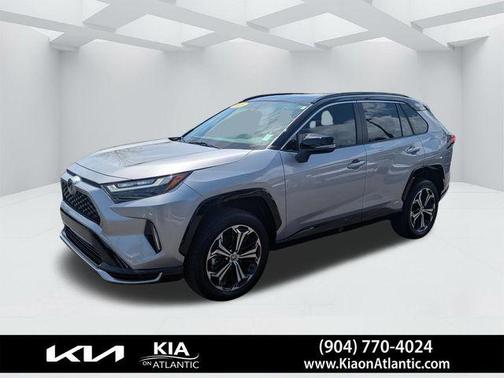 Midnight Black Metallic 2025 Toyota RAV4 Plug-In Hybrid XSE