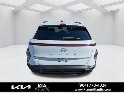 White 2024 Hyundai KONA SEL