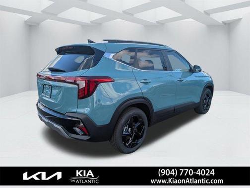 Blue 2026 Kia Seltos EX