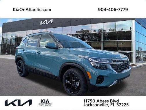 Blue 2026 Kia Seltos EX