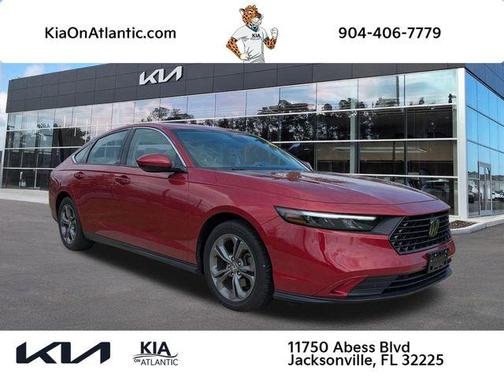Radiant Red Metallic 2024 Honda Accord EX