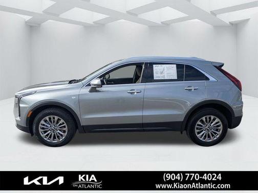 Silver Metallic 2025 Cadillac XT4 Premium Luxury