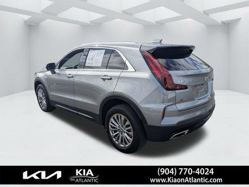 Silver Metallic 2025 Cadillac XT4 Premium Luxury