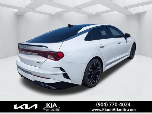White Pearl 2023 Kia K5 GT-Line