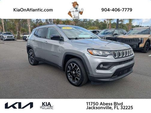 Billet Silver Metallic Clearcoat 2022 Jeep Compass Latitude