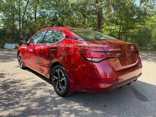 Scarlet Ember 2024 Nissan Sentra SV