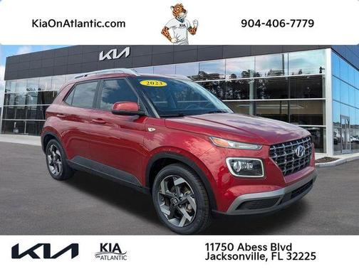 Red 2023 Hyundai VENUE Limited
