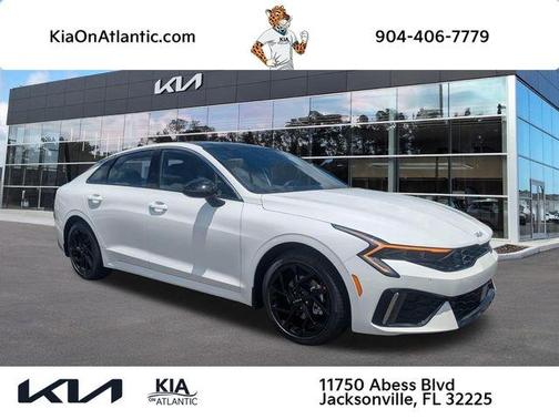 White Pearl 2026 Kia K5 GT-Line