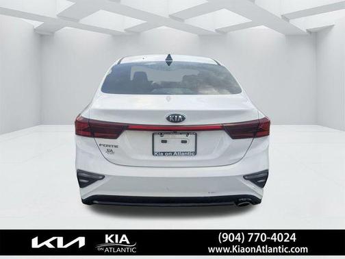 Clear White 2019 Kia Forte LXS