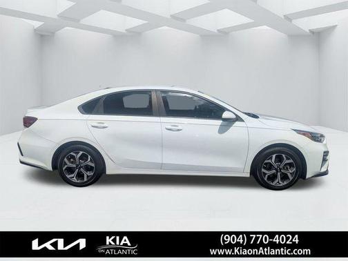 Clear White 2019 Kia Forte LXS