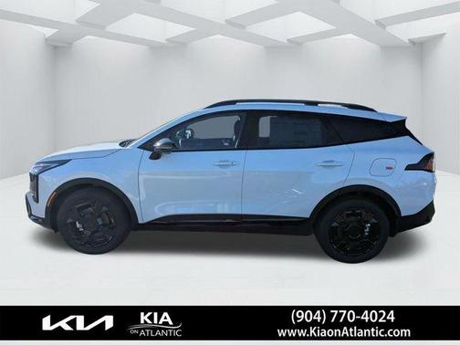 Snow White Pearl 2026 Kia Sportage Hybrid X-Line