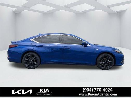 Blue 2024 Lexus ES 350 F SPORT Handling