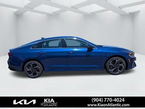 Blue 2025 Kia K5 GT-Line