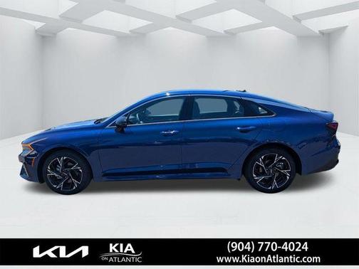 Blue 2025 Kia K5 GT-Line