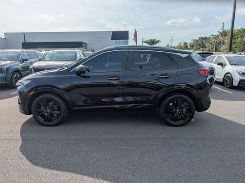 Ebony Twilight Metallic 2025 Buick Encore GX Sport Touring