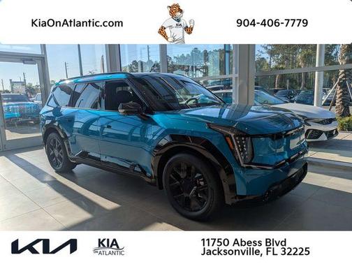 Ocean Blue 2026 Kia EV9 Land