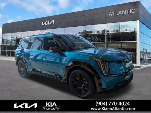 Ocean Blue 2026 Kia EV9 Land