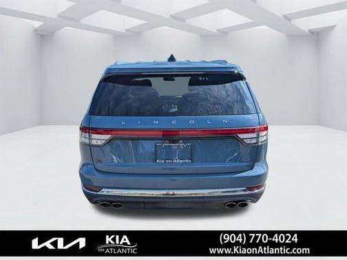 Blue Metallic 2025 Lincoln Aviator Premiere