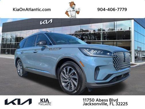 Blue Metallic 2025 Lincoln Aviator Premiere
