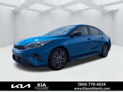 Blue 2023 Kia Forte GT-Line