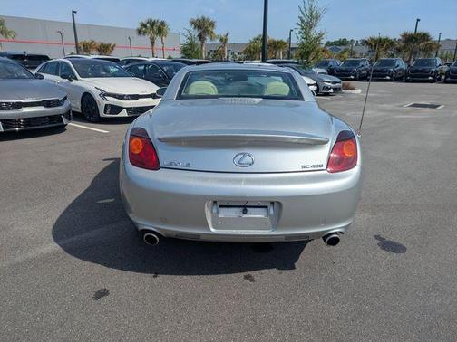 Silver 2002 Lexus SC 430