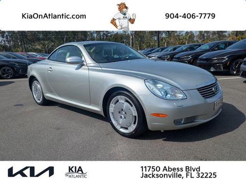 Silver 2002 Lexus SC 430