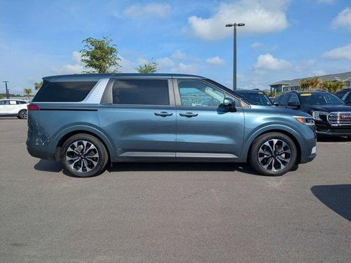 Blue 2024 Kia Carnival EX