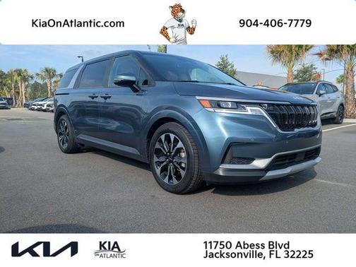 Blue 2024 Kia Carnival EX