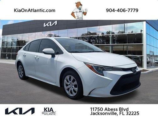 Super White 2020 Toyota Corolla LE
