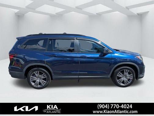 Obsidian Blue Pearl 2022 Honda Pilot Sport
